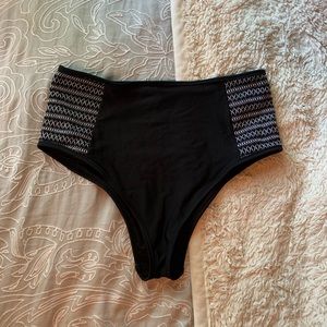 AERIE HIGH WAISTED BIKINI BOTTOMS